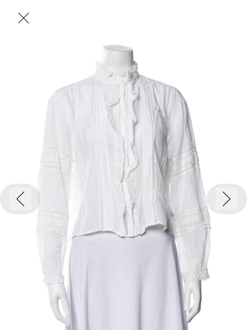 Isabel Marat Etoile white blouse -10